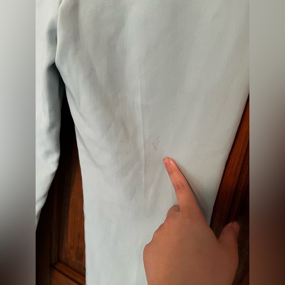 Topshop Mint Green High Rise Work Pant Size 4 Tall - Picture 5 of 11